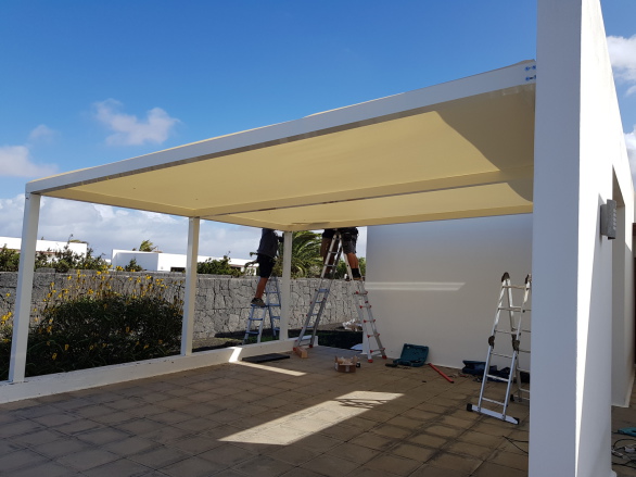 VENTA,INSTALACIÓN PERGOLAS FUERTEVENTURA,LANZAROTE