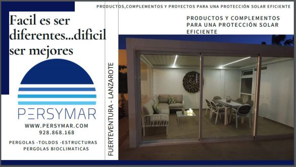 PERGOLA BIOCLIMATICA CORRALEJO