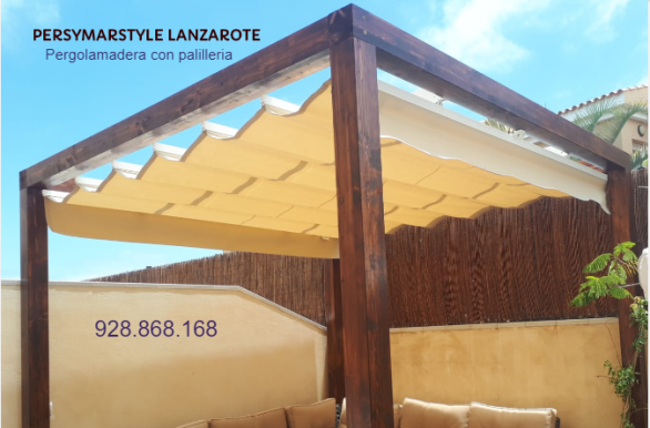 MADERA FUERTEVENTURA,OUTDOOR,PERGOLAS FUERTEVENTURA