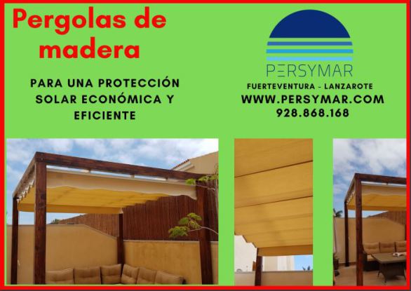 FUERTEVENTURA MADERA,PERGOLAS,CARPINTERIA