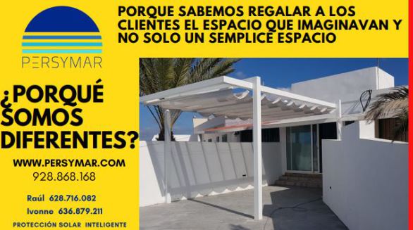 toldos y pergolas en fuerteventura