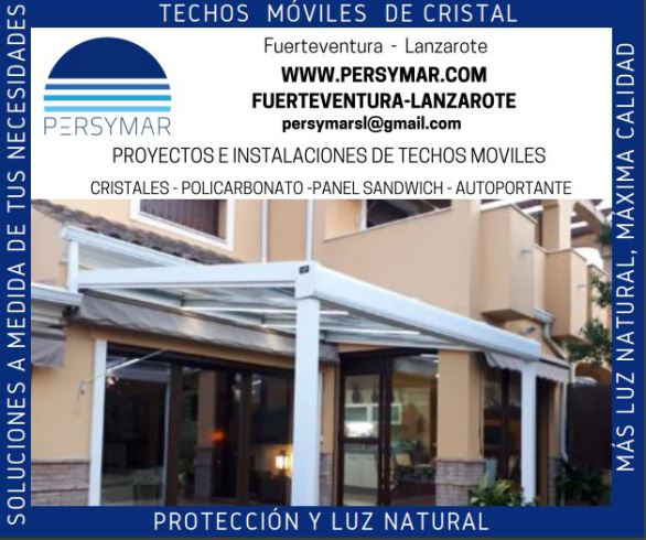 canarias techos móviles,fuerteventura,lanzarote,Raúl Bettini